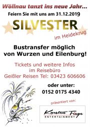 Tickets für Silvestertanz in Wöllnau 2019 am 31.12.2019 - Karten kaufen